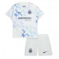 Stroje piłkarskie Inter Milan Koszulka Wyjazdowej dla dzieci 2025-26 Krótki Rękaw (+ szorty)